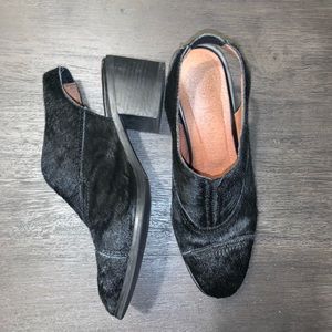 Jeffery Campbell Calfskin Mule Slingbacks